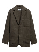 Sebago - Blazer Doppiopetto NEDDICK HERRINGBONE - 77123LW-A07 - Warm grey/dk grey