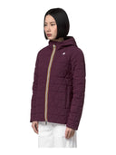 K-Way - Giacca Madlaine Diamond Quilted Warm - K2136Fw-345 - Violet Mauve Wine
