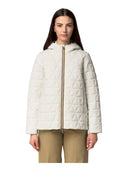 K-Way - Giacca Madlaine Diamond Quilted Warm - K2136Fw-490 - White Natural