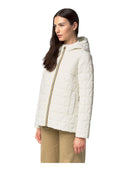 K-Way - Giacca Madlaine Diamond Quilted Warm - K2136Fw-490 - White Natural