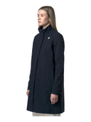 K-Way - Giacca Dukesse Bonded - K5141Pw-A3C - Black Pure - Blue Depth