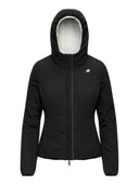 K-Way - Giacca Lily St Warm Double - K6128Tw-Dbp - White Natural - Black Pure