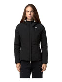 K-Way - Giacca Lily St Warm Double - K6128Tw-Dbp - White Natural - Black Pure