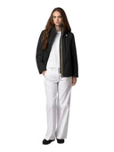 K-Way - Giacca Marlette Twill Soft Beaver - K8144Bw-Dcb - Black Pure - Grey Warm