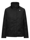 K-Way - Giacca Marlette Twill Soft Beaver - K8144Bw-Dcb - Black Pure - Grey Warm