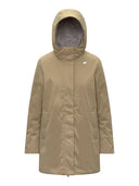 K-Way - Giacca Sophie Twill Soft Beaver - K8144Cw-Ddb - Beige Cashmere - Grey
