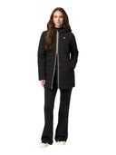 K-Way - Giacca calda trapuntata a rombi Sophie - K8161Hw-Usy - Black Pure