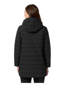 K-Way - Giacca calda trapuntata a rombi Sophie - K8161Hw-Usy - Black Pure