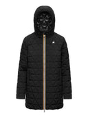 K-Way - Giacca calda trapuntata a rombi Sophie - K8161Hw-Usy - Black Pure