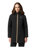 K-Way - Giacca calda trapuntata a rombi Sophie - K8161Hw-Usy - Black Pure