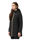 K-Way - Giacca calda trapuntata a rombi Sophie - K8161Hw-Usy - Black Pure
