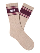 Ugg - Calze W Jedlyn Varsity Crew 2 Pack - 1181410-Swtrw - Saltwater / Wild Grape