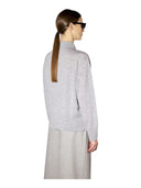 Liviana Conti - Cardigan Dasia - F6Wa25-X47-0 - Grigio Chiaro Melange