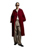 Liviana Conti - Pantalone Zenon - F6Wl17-Rsc-N - Resca Beije/Bianco