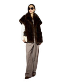 Liviana Conti - Gilet Rian - F6Ww96-W25-0 - Ebano