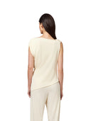 Alpha Studio - Top Drappeggiato - Ad-6570P-2013 - Vaniglia