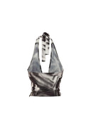 Mar De Margaritas - Debbie - Top In Georgette Incrociato Davanti - Mmabw01565-Gi34 - Jasmin Giallino