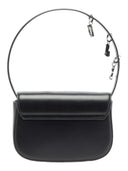 Diesel - 1DR -Iconica borsa a spalla in pelle con charms - X08396P9249-T8013 - 001 - Black