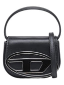 Diesel - Borsa 1DR XS-Iconica mini borsa con placca D logo - X08709Pr818-T8013 - 001 - Black