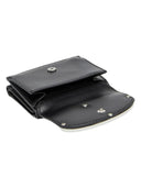 Diesel - Portafoglio in pelle pieghevole in tre parti - X09887Pr818-T8013-001 - BLACK