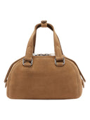 Diesel - 1DR Dome-Borsa bowling piccola in pelle scamosciat - X10720P9026-T2169-200 - Brown