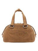 Diesel - 1DR Dome-Borsa bowling piccola in pelle scamosciat - X10720P9026-T2169-200 - Brown