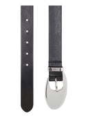 Diesel - Cintura 3 cm in pelle pull-up - X10865P9186-H6528-001 - BLACK