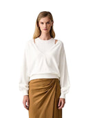 Max Mara MM - Coordinato In Maglia Mmlottone - 2626386017600-001 - Bianco
