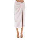 Immagine di Nineminutes Gonna Midi In Raso 23ssngn-0011 The Gea Midi Double Raso Berry - GONNA MIDI IN RASO di NINEMINUTES disponibile su Barbara1999.